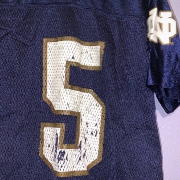 NFL Adidas Norte Dame mesh short sleeve football jersey - Picture 2 of 4